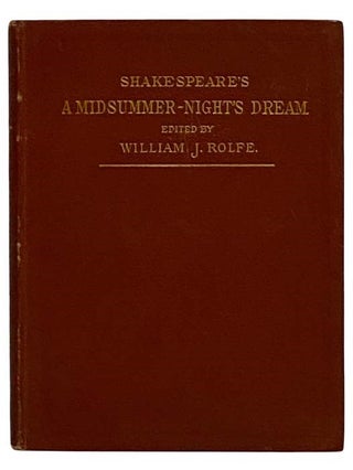 Item #2322180 Shakespeare's Comedy of a Midsummer-Night's Dream (English Classics Series)....