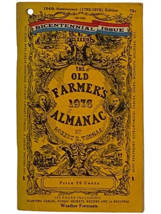 Item #2323872 The Old Farmer's Almanac, 184th Anniversary (1792-1976) Edition, Bicentennial...
