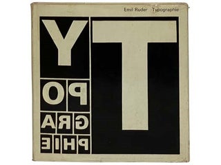 Typographie [Typography] [GERMAN, ENGLISH, FRENCH TEXT. Emil Ruder.