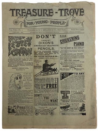 Item #2324316 Treasure-Trove for Young People, March, 1885, Vol. VIII--No. 7