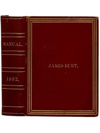 Item #2324538 Manual for the Use of the Legislature of the State of New York, for the Year 1862....