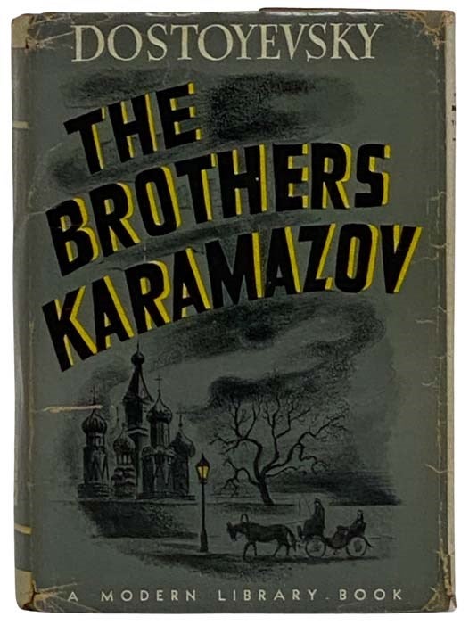 Item #2324815 The Brothers Karamazov (The Modern Library, No. 151). Fyodor Dostoyevsky, Constance Garnett, Marc Slonim, Introduction.