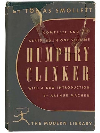Item #2324817 Humphry Clinker (The Modern Library, No. 159). Tobias Smollett, Arthur Machen,...