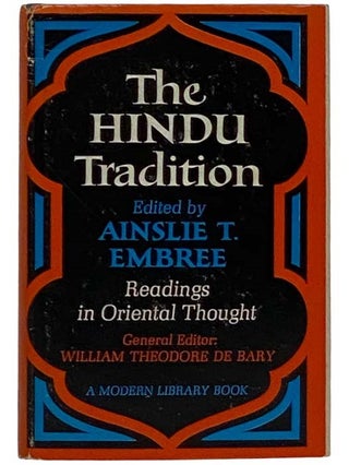 Item #2325015 The Hindu Tradition: Readings in Oriental Thought (The Modern Library, No. 364)....
