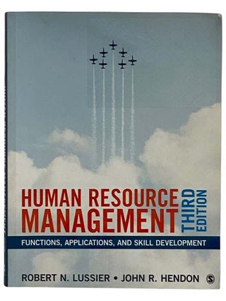 Item #2325355 Human Resource Management: Functions, Applications, and Skill Development (Third...