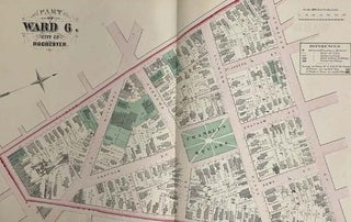 City Atlas of Rochester, N.Y., from Official Records, Private Plans and Actual Surveys, Based Upon Plans Deposited in the Department of Surveys [1875] [Plat Book]