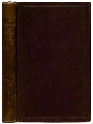 Item #2326415 Elements of Philosophy, Comprising Logic and Ontology or General Metaphysics. W. H....