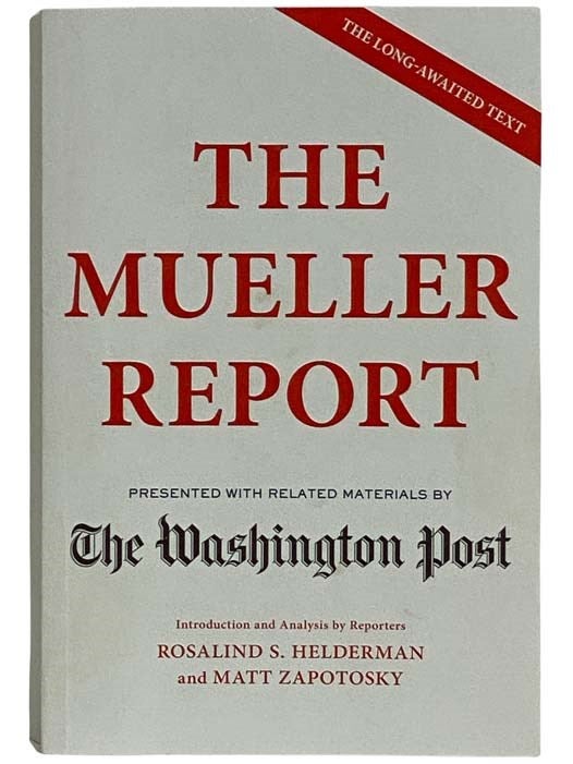 Item #2326736 The Mueller Report. Washington Post.