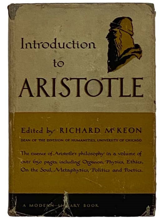 Item #2326948 Introduction to Aristotle (The Modern Library of the World's Best Books, ML 248). Aristotle, Richard McKeon.