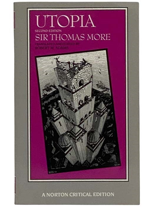 Item #2327141 Utopia (Norton Critical Editions). Thomas More, Robert M. Adams.