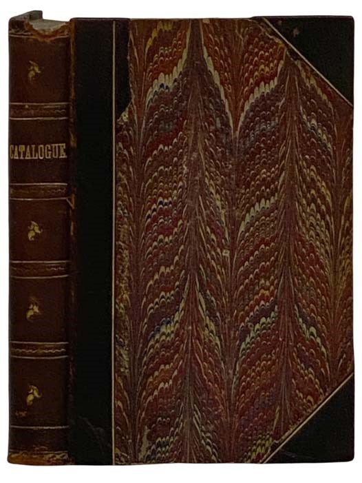 Item #2327287 Half-Leather Ruled Notebook Friendship Album, 1844-1937. Wolcott Family.