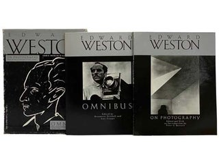 Edward Weston, Two Volume Set: Omnibus: A Critical Anthology; On Photography. Edward Weston, Beaumont Newhall, Conger.