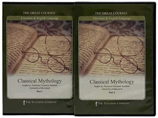 Item #2327885 Classical Mythology, in 2 Parts (The Great Courses) (2 Volumes of Audio CDs). Elizabeth Vandiver.