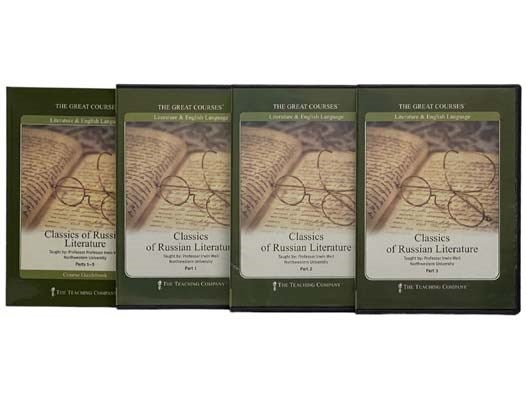 Item #2327886 Classics of Russian Literature, in 3 Parts, Plus Guidebook (The Great Courses) (3 Volumes of Audio CDs). Irwin Weil.
