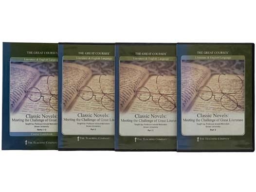 Item #2327888 Classics Novels: Meeting the Challenge of Great Literature, in 3 Parts, Plus Guidebook (The Great Courses) (3 Volumes of Audio CDs). Arnold Weinstein.