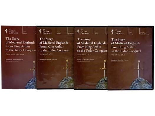 Item #2327889 The Story of Medieval England: From King Arthur to the Tudor Conquest, in 3 Parts, Plus Guidebook (The Great Courses) (3 Volumes of Audio CDs). Jennifer Paxton.