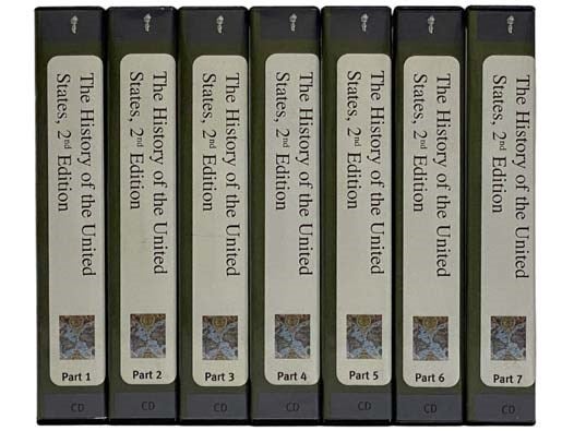 Item #2327890 The History of the United States, 2nd Edition, in 7 Parts (The Great Courses) (7 Volumes of Audio CDs). Allen C. Guelzo, Gary W. Gallagher, Patrick N. Allitt.