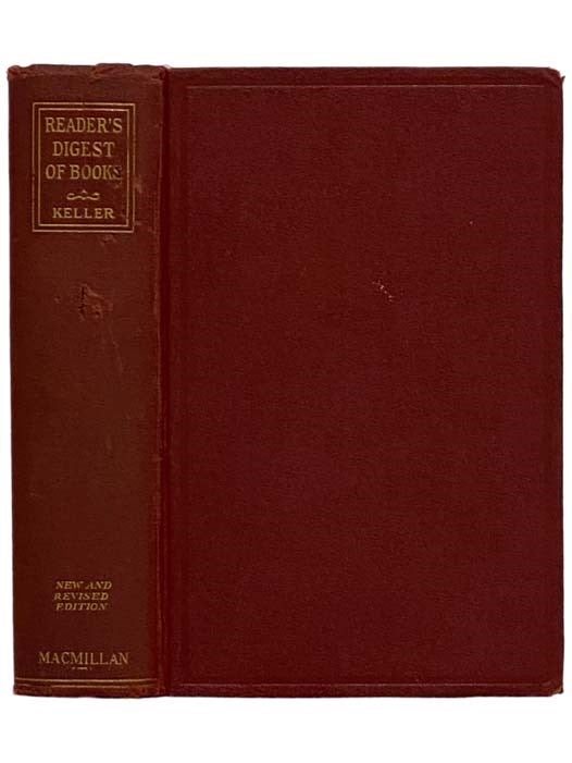 Item #2328037 The Reader's Digest of Books. Helen Rex Keller.
