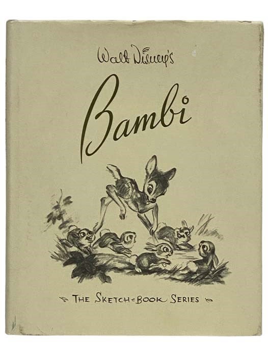 Walt Disney's Bambi: The Sketchbook Series Sketch Book by Walt Disney,  Frank Thomas, Ollie Johnston on Yesterday's Muse Books