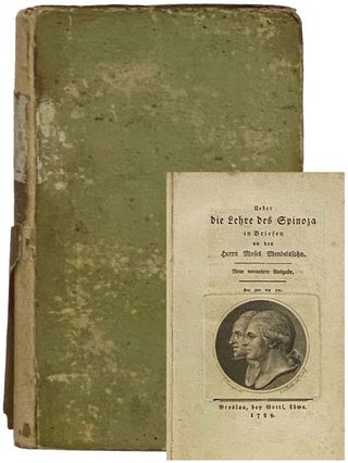 Item #2329140 Ueber die Lehre des Spinoza in Briefen an den Herrn Moses Mendelssohn. Neue...