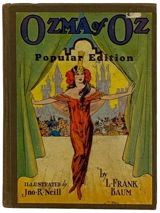 Item #2329884 Ozma of Oz: A Record of Her Adventures with Dorothy Gale of Kansas, the Yellow Hen, the Scarecrow, the Tin Woodman, Tiktok, the Cowardly Lion and the Hungry Tiger; Besides Other Good People too Numerous to Mention Faithfully Recorded Herein (The Oz Series Book 3). L. Frank Baum.