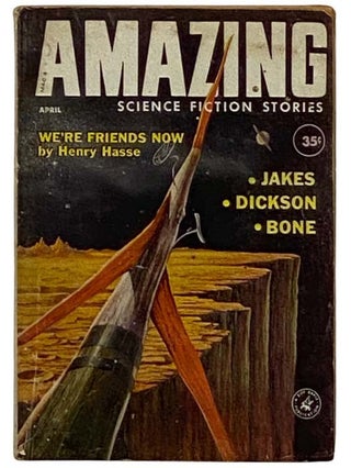 Item #2330208 Amazing Science Fiction Stories, April, 1960, Vol. 34, No. 4. David E. Fisher, John...
