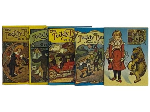 Item #2330402 The Three Bears; The Teddy Bears Come to Life; The Teddy Bears on a Lark; The Teddy Bears in Hot Water; The Teddy Bears in a Smashup (5 Volume Set of Miniatures in Plastic Case).