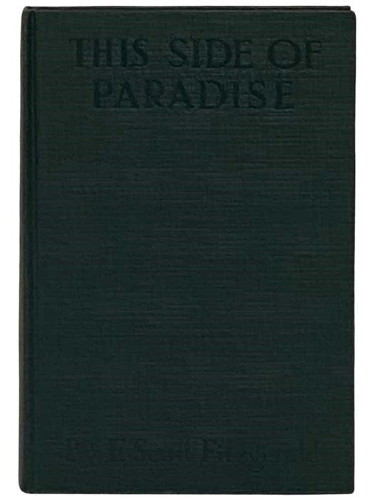 This　Scott　5th　Side　Fitzgerald　of　Paradise　F.　Printing