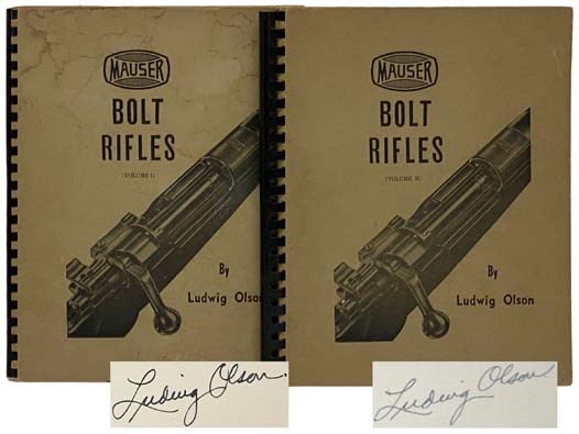 Item #2330711 Mauser Bolt Rifles, in Two Volumes. Ludwig Olson.