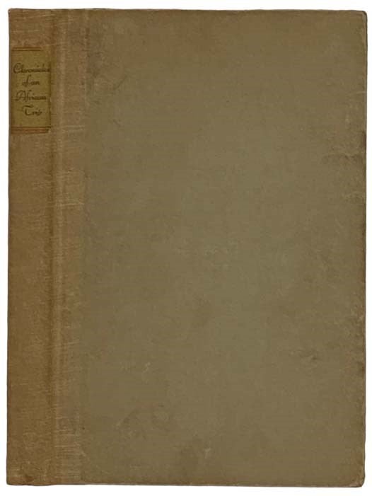 Item #2330815 Chronicles of an African Trip. George Eastman.