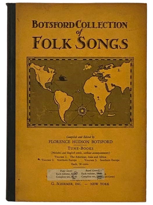 Item #2330886 Botsford Collection of Folk Songs, with English Versions by American Poets (Volume Two of Three). Florence Hudson Botsford.