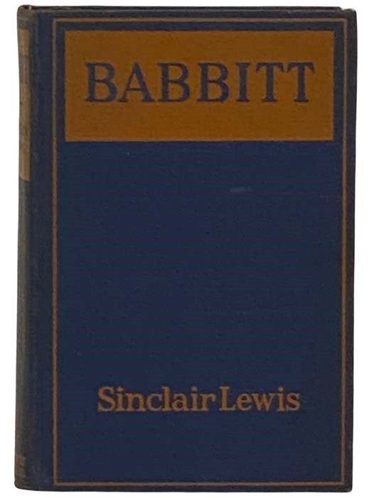 Item #2331028 Babbitt. Sinclair Lewis.