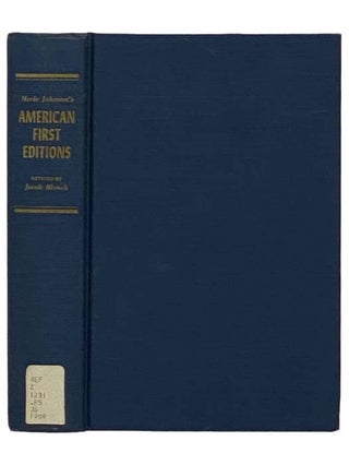 Item #2331114 Merle Johnson's American First Editions (Fourth Edition). Jacob Blanck