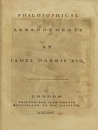 Philosophical Arrangements