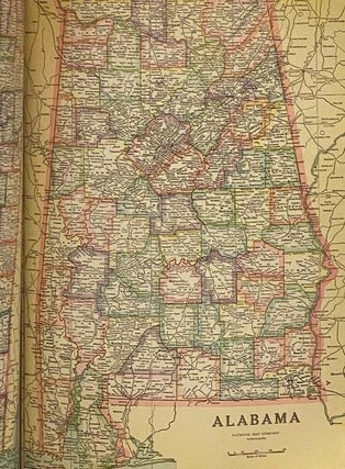 Official Paved Road and Commercial Survey of the United States: Sectional Road Maps Covering the Entire United States and Lower Canada - Complete Series of State Maps in Colors for Commercial Reference - a Double Page United States Map Showing Transcontinental Highways - Logs, Transcontinental Federal Highways - Map and Information Concerning Air Mail and Air Express - Maps of Principal Cities in the United States Showing Main Highways - Ready Reference Index Locating Cities, Towns and Villages with Population According to Latest Federal Census - Descriptive Gazetteer of United States and Territorial Possessions.