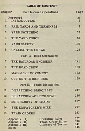 Let's Operate a Railroad: Being a Textbook on Operational Aspects of Railroading and of the Men Who Perform the Fascinating Job. With a Measure of Railroadiana Inserted