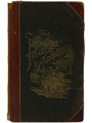 Item #2332260 14 x 8 3/4 Half-Leather Nineteenth Century Agriculture Scrapbook