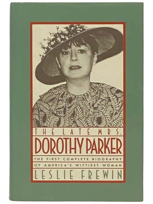Item #2332907 The Late Mrs. Dorothy Parker. Leslie Frewin.