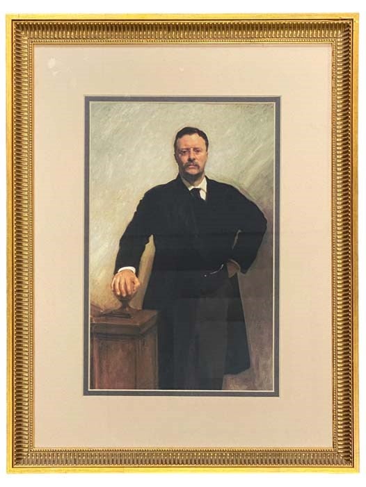 Item #2333147 Modern Print of The Official White House Portrait of President Theodore Roosevelt. Theodore Roosevelt.