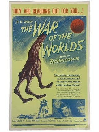Item #2333598 The War of the Worlds Window Card (764-R