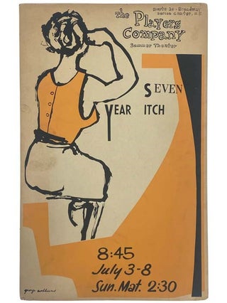 Item #2333606 Seven Year Itch, Original Window Card from an Illustration by George Williams