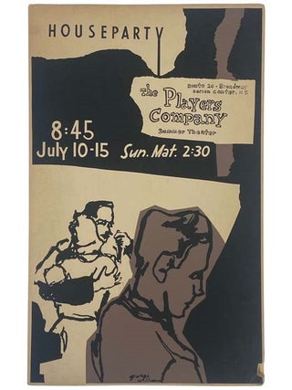 Item #2333609 Houseparty, Original Window Card from an Illustration by George Williams