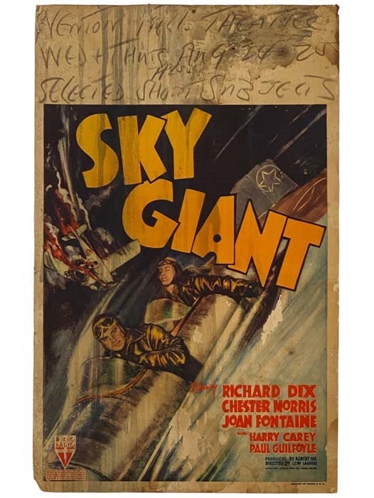 Item #2334109 1938 Sky Giant Window Card.