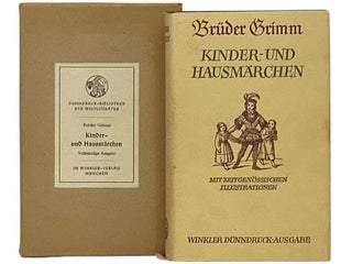 Item #2334291 Kinder-und Hausmarchen (Winkler Dunndruck-Ausgabe) [GERMAN TEXT]. The Brothers Grimm