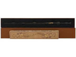 Albus Dumbledore Wand with Box and Hogsmeade/Diagon Alley Map