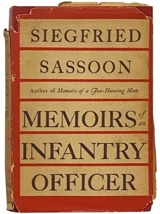 Item #2334670 Memoirs of an Infantry Officer. Siegfried Sassoon