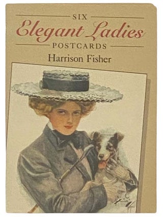 Item #2334879 Six Elegant Ladies Postcards. Harrison Fisher