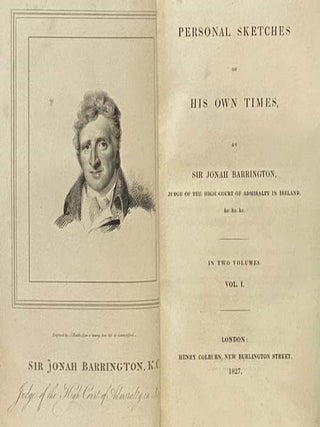 Personal Sketches of His Own Times, in Three Volumes.