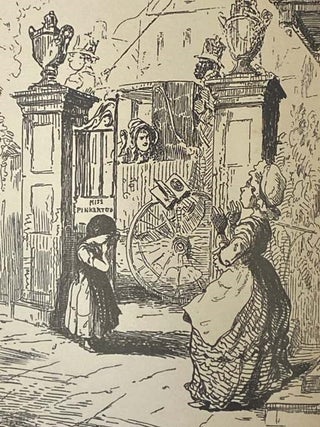 Thackeray's Works in Eleven Volumes, Caxton Edition: Vanity Fair. A Novel Without a Hero.; The Memoirs of Barry Lyndon. Great Hoggarty Diamond. Sketches and Travels in London. Character Sketches. Men's Wives.; The Virginians. A Tale of Last Century.; The History of Pendennis. His Fortunes and Misfortunes, His Friends and His Greatest Enemy. The History of Henry Esmond. Catherine, Dennis Duval, and Lovel the Widower; Burlesques. Novels by Eminent Hands. Jeames's Diary. Adventures of Major Gahagan. A Legend of the Rhine. Rebecca and Rowena. The History of the Next French Revolution. Cox's Diary. Yellowplush Papers. Fitzboodle Papers. The Wolves and the Lamb. The Bedford Row Conspiracy. A Little Dinner at Timmins's. The Fatal Boots. Little Travels.; The Christmas Books of Mr. M.A. Titmarsh. Mrs. Perkins's Ball. Our Street. Dr. Birch. The Kickleburys on the Rhine. The Rose and the Ring. The Book of Snobs, and Ballads.; The Adventures of Philip on His Way Through the World; Shewing Who Robbed Him, Who Helped Him, and Who Passed Him By: to which is now prefixed A Shabby Genteel Story.; Roundabout Papers (from the Cornhill Magazine.) to which is added The Second Funeral of Napoleon. The Four Georges. The English Humourists of the Eighteenth Century. Critical Reviews and Selections from Punch.; The Newcomes. Memoirs of a Most Respectable Family.; The Paris Sketch Book of Mr. M.A. Titmarsh; The Irish Sketch Book: and Notes of a Journey from Cornhill to Grand Cario.
