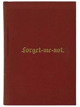 Item #2335714 Forget-Me-Not: Poems. Lillian E. Curtis